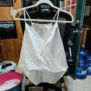 Elegant Crossover Wrap Top